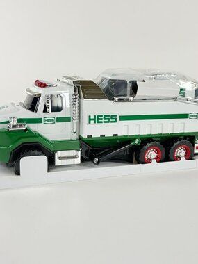 Hess 2017 Dump Truck & Loader New Box Sealed Lights Sounds
